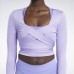 Кроп-топ Cardi B Long Sleeve Кроп-топ Cardi B Long Sleeve